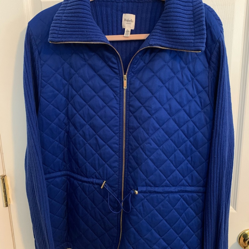 Sweater jacket.